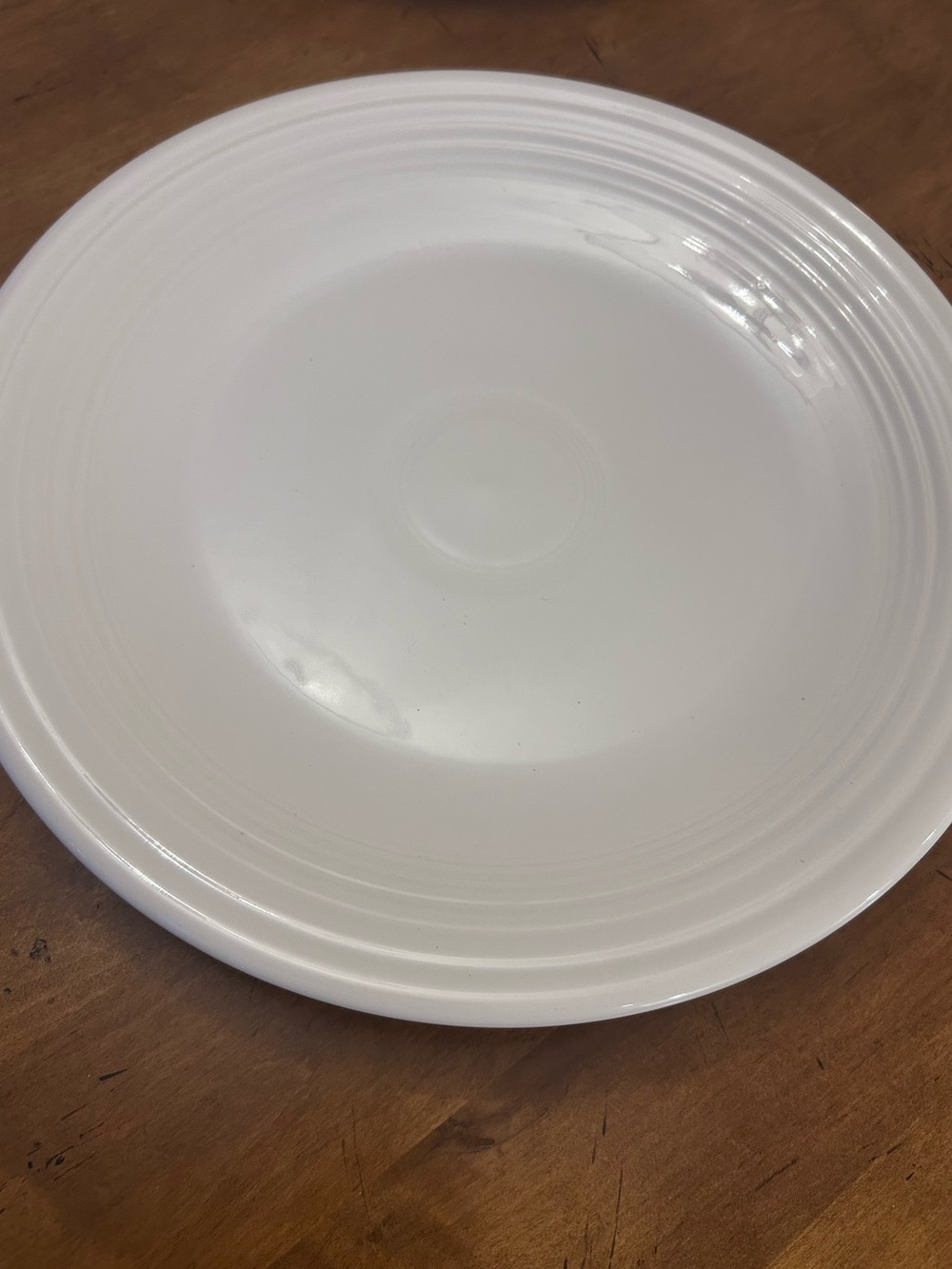 Fiestaware Large Plate / Platter / Charger, White